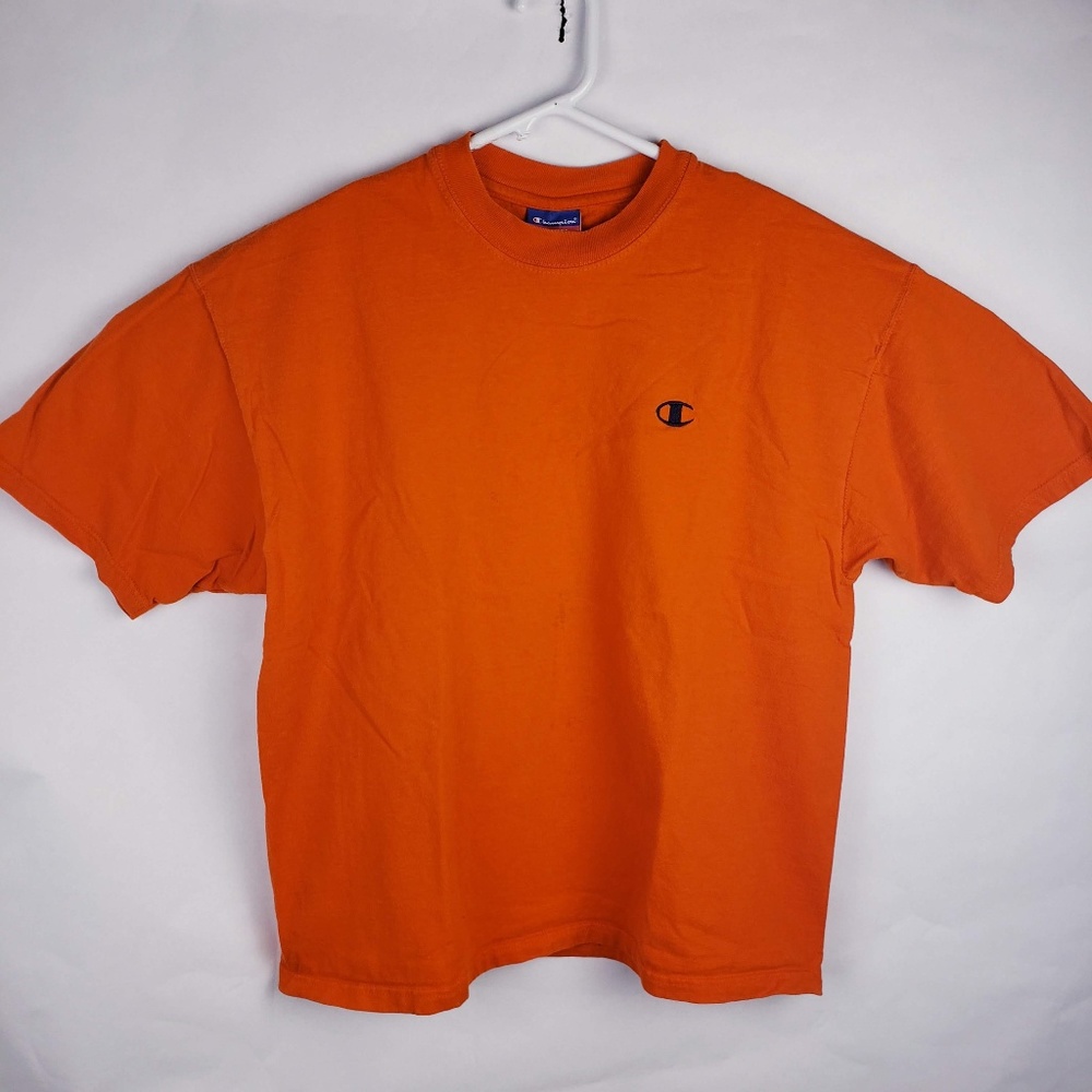 Vintage Champion Athletics Essential Orange Shirt